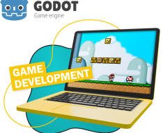 Godot.  Основа создания легендарных игр - КИБЕРшкола программирования для детей, компьютерные курсы для школьников, начинающих и подростков - KIBERone г. Ховрино