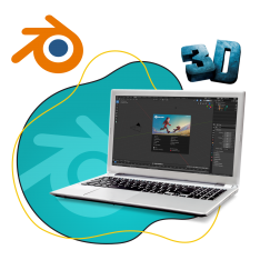 Blender - КИБЕРшкола программирования для детей, компьютерные курсы для школьников, начинающих и подростков - KIBERone г. Ховрино