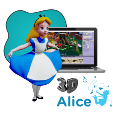 Alice 3d - КИБЕРшкола программирования для детей, компьютерные курсы для школьников, начинающих и подростков - KIBERone г. Ховрино