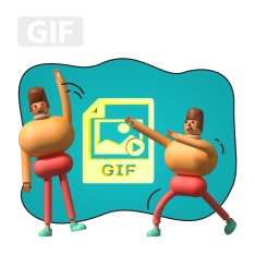 Gif-анимация - КИБЕРшкола программирования для детей, компьютерные курсы для школьников, начинающих и подростков - KIBERone г. Ховрино