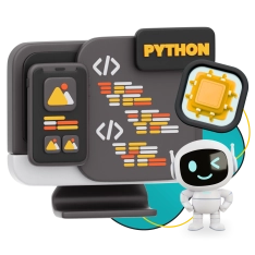 Мой первый сайт с мозгами: Python + AI - КИБЕРшкола программирования для детей, компьютерные курсы для школьников, начинающих и подростков - KIBERone г. Ховрино