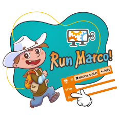 Run Marco - КИБЕРшкола программирования для детей, компьютерные курсы для школьников, начинающих и подростков - KIBERone г. Ховрино