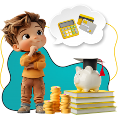 Финансовый интеллект вместе KIBERone - КИБЕРшкола программирования для детей, компьютерные курсы для школьников, начинающих и подростков - KIBERone г. Ховрино