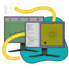 Исполнители чертежник и черепашка - КИБЕРшкола программирования для детей, компьютерные курсы для школьников, начинающих и подростков - KIBERone г. Ховрино