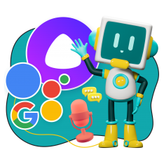 Голосовой помощник Алиса - КИБЕРшкола программирования для детей, компьютерные курсы для школьников, начинающих и подростков - KIBERone г. Ховрино