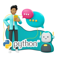 Умный чат-бот на Python на Telegram - КИБЕРшкола программирования для детей, компьютерные курсы для школьников, начинающих и подростков - KIBERone г. Ховрино