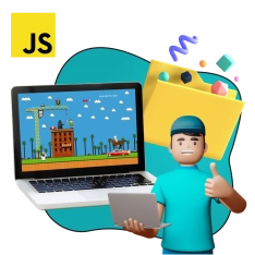 JavaScript + AI. Проектное обучение + геймификация + AI-помощники - КИБЕРшкола программирования для детей, компьютерные курсы для школьников, начинающих и подростков - KIBERone г. Ховрино