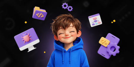 Идеальный сайт с нуля: код, дизайн и AI-помощник - КИБЕРшкола программирования для детей, компьютерные курсы для школьников, начинающих и подростков - KIBERone г. Ховрино